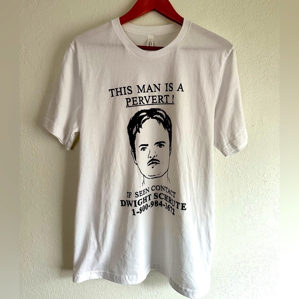 The Office Dwight Schrute Wanted Tee